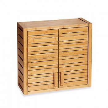 Wall Features 2 Adjustable Bamboo Bathroom Vanity Cabinet