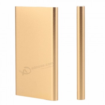 Mini Thin Customized Portable Battery Charger with logo 5000mah Portable Charger
