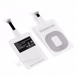 Universal-Qi-Standard-Wireless-Ladegerät Empfänger für iPhone Androide Micro USB Typ A Typ B Typ C Empfänger
