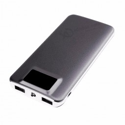 Factory wholesale Weightless power bank with charging cable