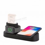 4 in 1 wireless charger fast for smartphone and smartwatch and pad