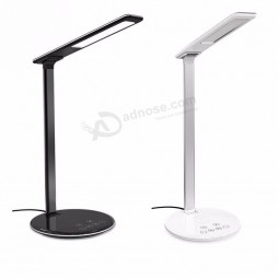 Table Desk Led Lamp Light Desktop Wireless Charging Pad