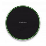 Aluminum Portable Wireless Charger  Qi Wireless Charger wireless mobile phone charger custom LOGO