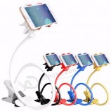 360 Rotating Flexible Metallic Long Arm Lazy Neck Cell Phone Holder Desk Stents Table Clip Bracket