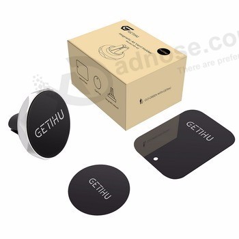 Promotional Customized Universal Magnetic Car Air Vent Phone Mount Holder for iPhone Xs Max for Samsung S9