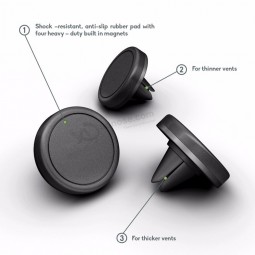 Universal Air Vent Magnetic Car Mount Holder with Fast Swift-Snap Technology for Smartphones