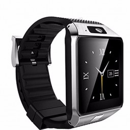 Dispositivos smartwatch portátiles calientes dz09 reloj de pulsera inteligente electrónica sim tf card phone men