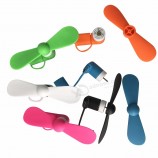 USB Fan Mini Phone Fan for Smartphone 2 in 1 Mini Fan for iPhone for Android