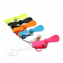 Portable cooling handy cell phone mini USB fan handheld fan mini for iphone Android phone