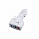 4 Ports Qc3.0 Car Charger Usb phone Charger Auto Adapter Usb for phone