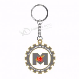 Promotional gifts rubber key chain custom silicone tag Customized pvc keychain with your logo