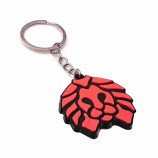 Wholesale custom Decoration Personalized Blank Custom rubber key holder Ornament for motorcycle