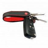 Smart Keyring Custom Design logo soft PVC Compact Portable Key wallet holder organizer with your logo