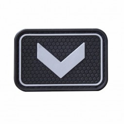 Мягкий ПВХ патч логотип пользовательских крюк петли прочный резиновый значок