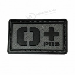 Logo personnalisé patch 3d souple en PVC pour les correctifs en caoutchouc