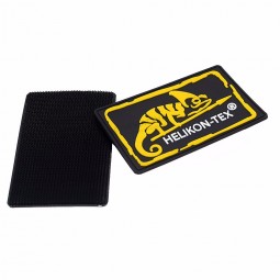 Customized logo patches soft plastic pvc embossed silicone rubber patch