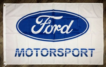 FORD MOTORSPORT Special Vehicle Team FLAG 3x5 ft Banner Shelby Cobra Man-Cave
