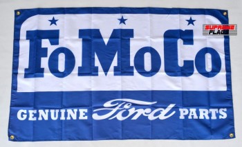 Flag Banner 3x5 ft Ford Motor Company Genuine Parts