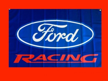 LARGE Ford Racing Banner Flag Poster