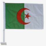 pays algérie voiture fenêtre clip usine du drapeau