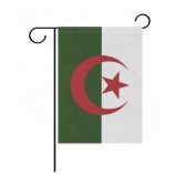 drapeau national pays jardin algerie maison bannière