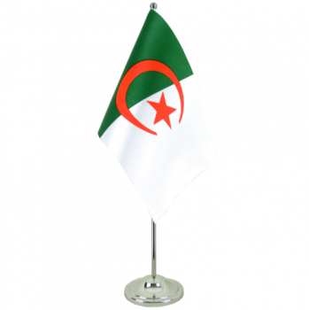 mesa argelina bandera nacional argelia bandera de escritorio