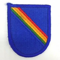 Amerikaanse vlag borduurontwerpen ijzer op omkeerbare pailletten patch lock grens geborduurde patches