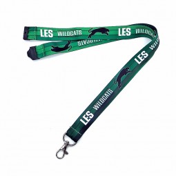 personalized id card badge holder printed polyester lanyards