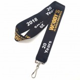 OEM Logo Heat Transfer Printing Medal Lanyard