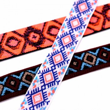Polyester-Band manuelle Verpackung Jacquard elastisches gewebtes Gurtband