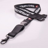 Manufactory wholesale polyester ups logo lanyard