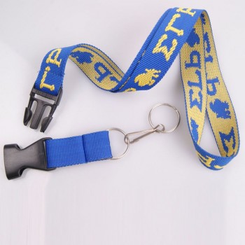 中国市场上的颈带挂绳带有塑料防脱装置