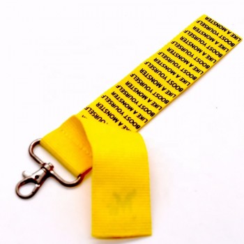 diseño personalizado fantásticos cordones cortos para llavero