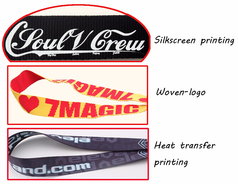 Free sample printed logo custom neck lanyard