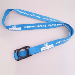 Silkscreen Printed Logo fashionable customized beer holder lanyard