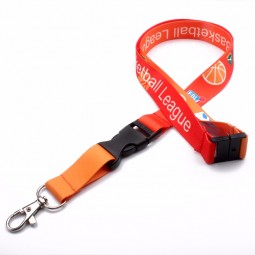Customized police lanyard with whistle sample free