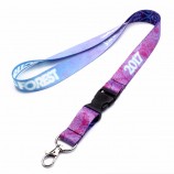 promotional heated transfer break away lanyard