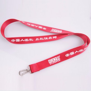 cordón de logotipo personalizado cordón de cuello barato para regalo promocional