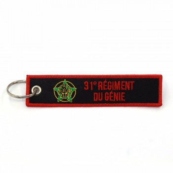 cheap promotional embroidery keychain