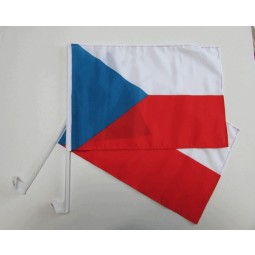 bandeiras impressas da janela de carro da república checa personalizada digital