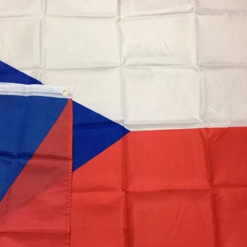 bandera nacional de la república checa / bandera de la bandera del país de la CZ