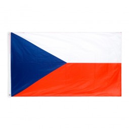 bandiera di paese della repubblica Ceca su ordine professionale