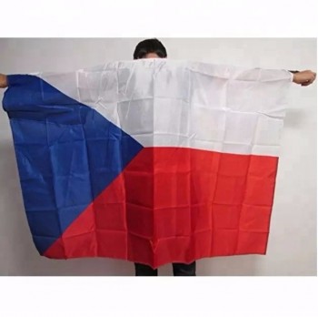 Tsjechische Republiek nationale vlag van het lichaam / CZ land vlag Kaap