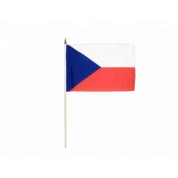 Czech Republic Small Hand Waving Flags for events