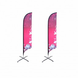 Advertising Outdoor Flutter Flying Beach Feather Flag