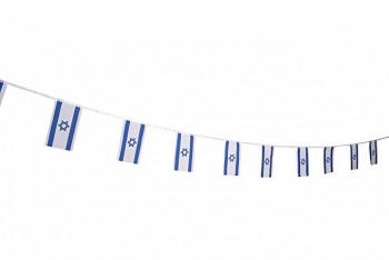 32 strong bunting country flag custom size israel bunting flag