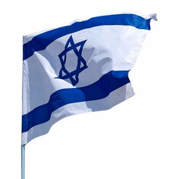 カスタマイズされた4色印刷イスラエル国旗