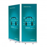 luxury  wide base teardrop customized  retractable roll Up banner stand  for display