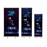 cheap double foot roll up banner display