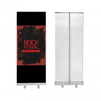 Retractable Wide Stand Roll Up Banner Fachmesse